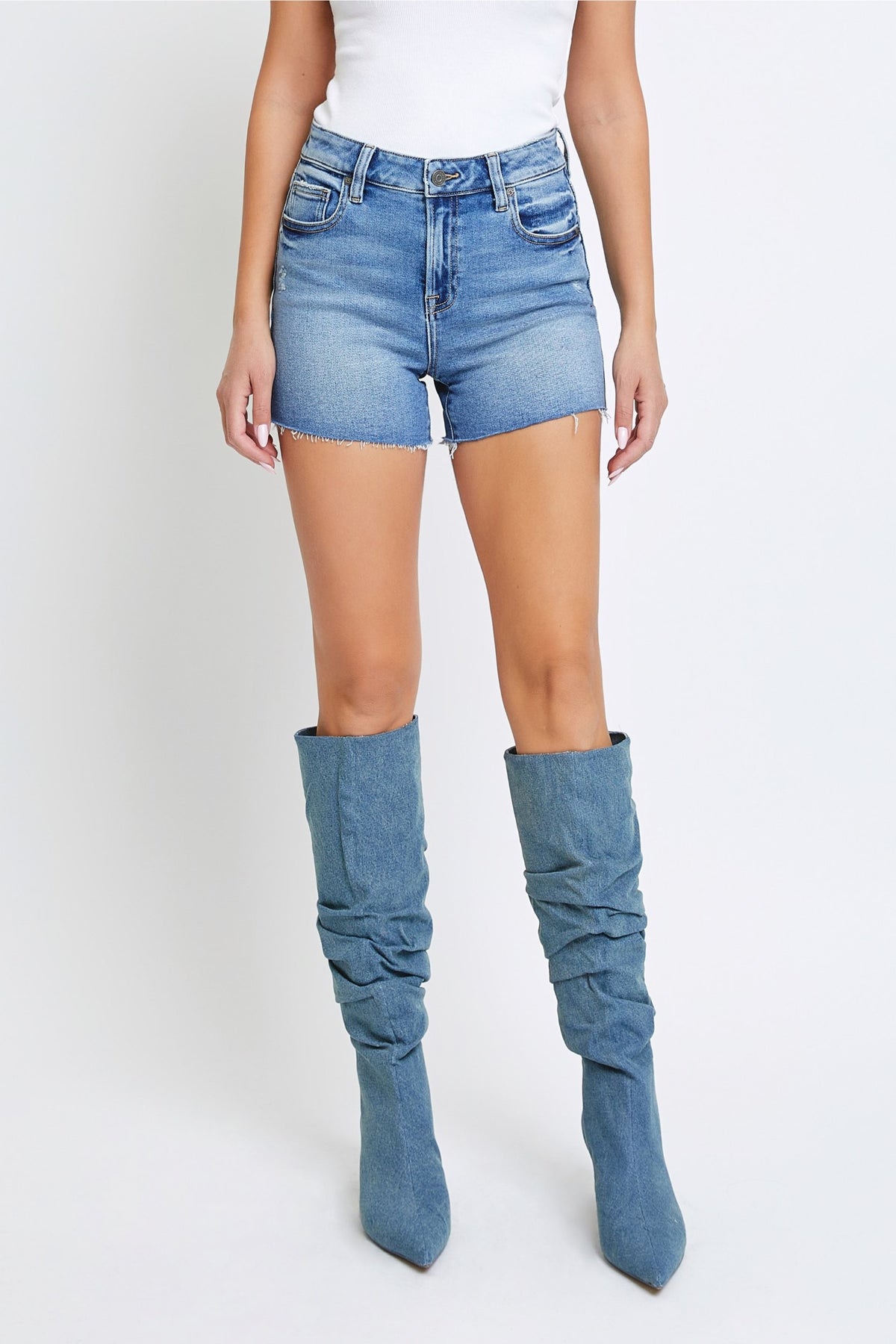Finny High Rise Shorts