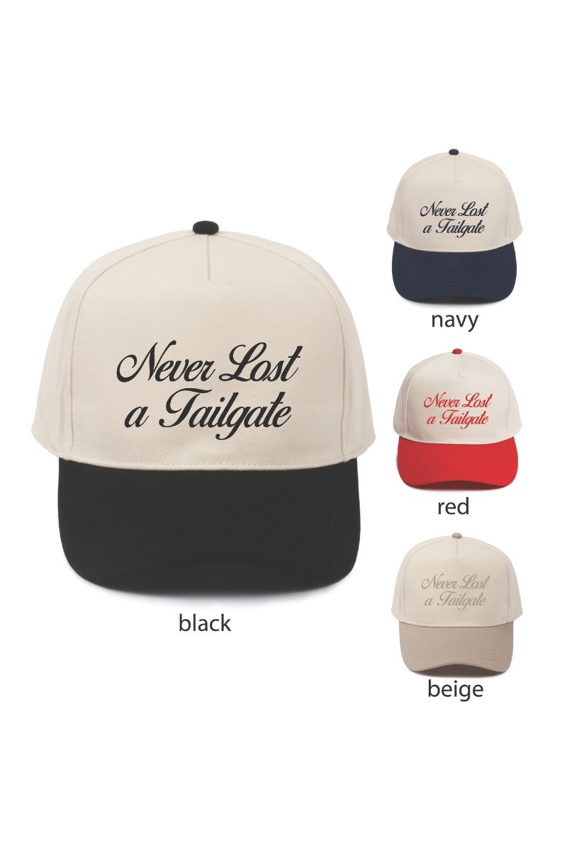 Never Lost a Tailgate Hat