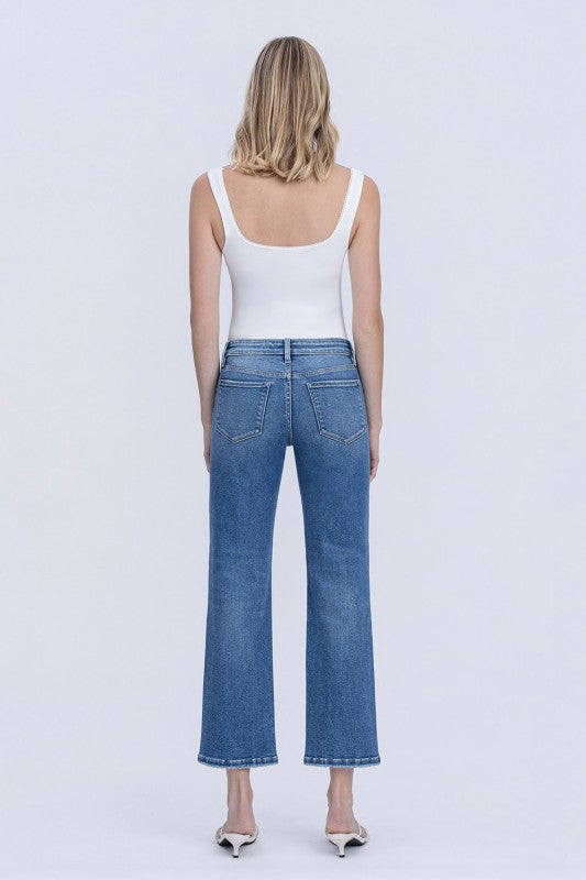 Kinder MR Ankle Straight Denim