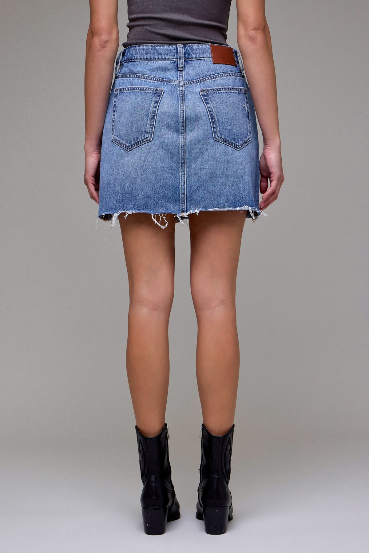 Hayden HR Denim Mini Skirt