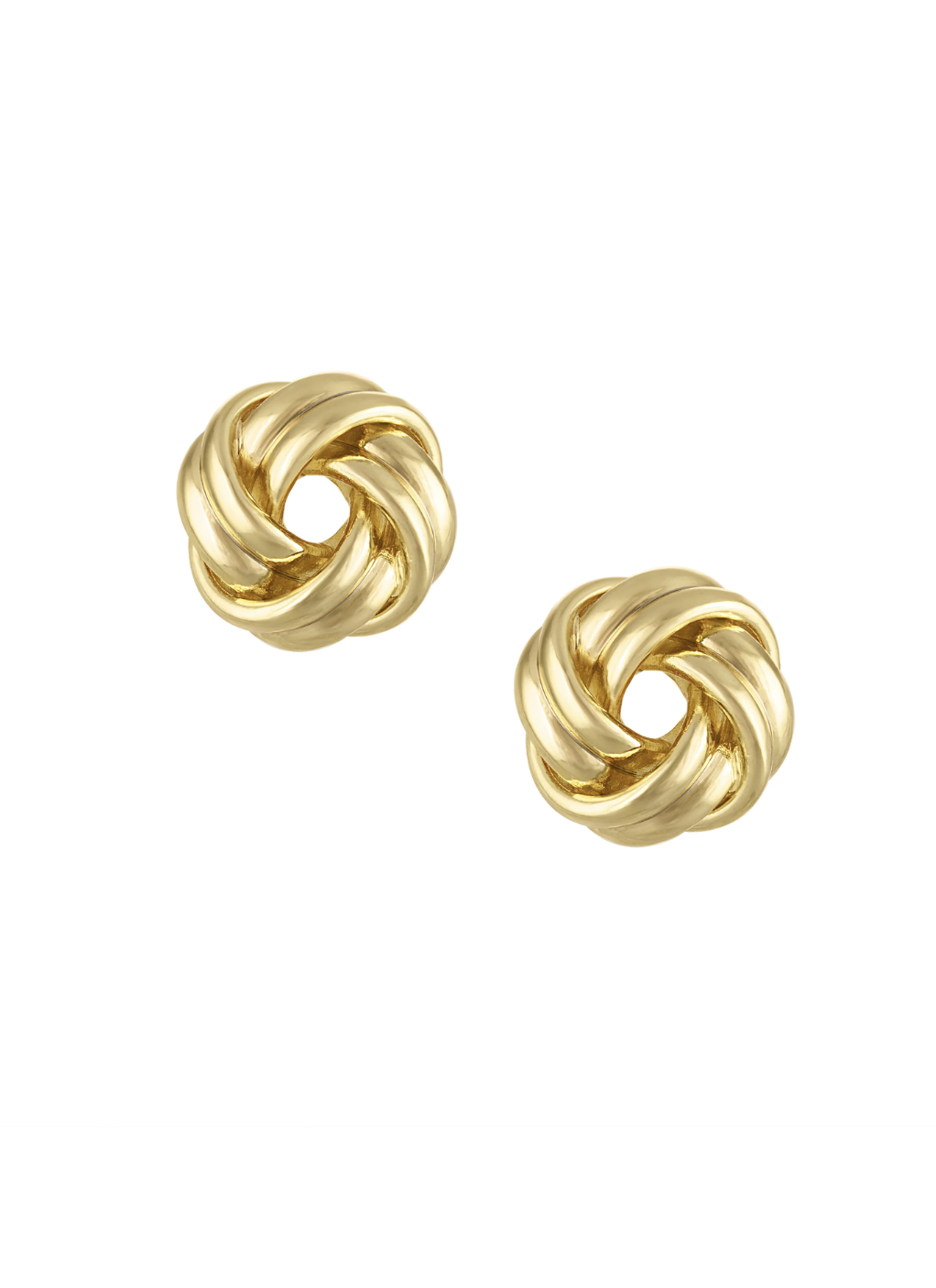Mini Monkey Fist Knot Post Earring