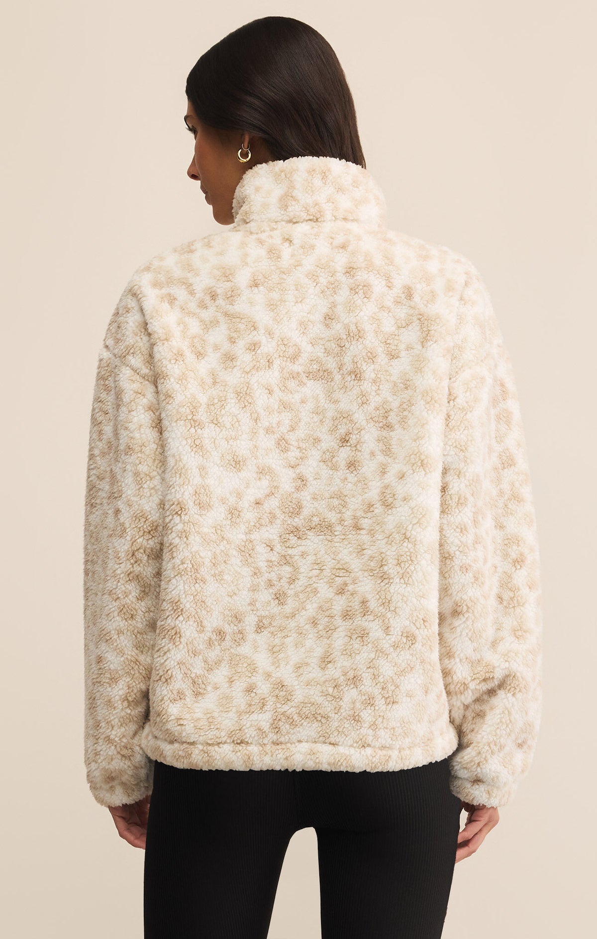 Brooklyn Leo Sherpa Jacket