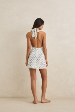 Seacliff Halter Mini Dress