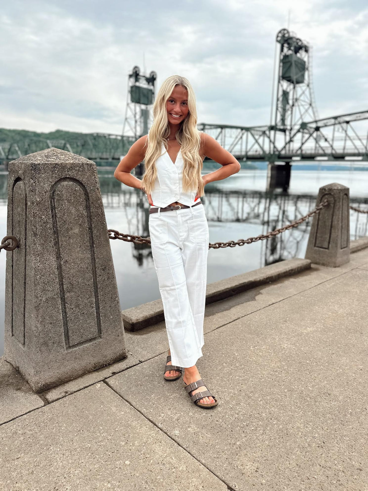 Sav Button Vest
