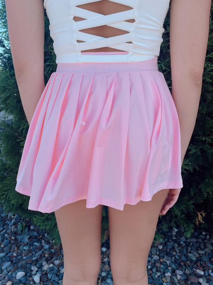 Lia Pleated Skort