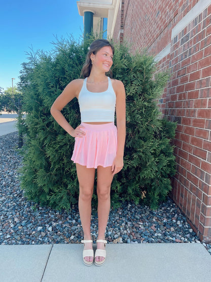 Lia Pleated Skort