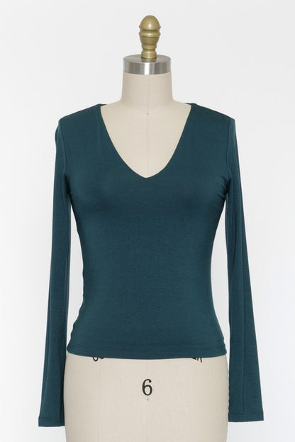 Emilie V-Neck Top