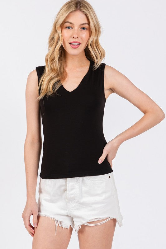 Talia Vneck Top