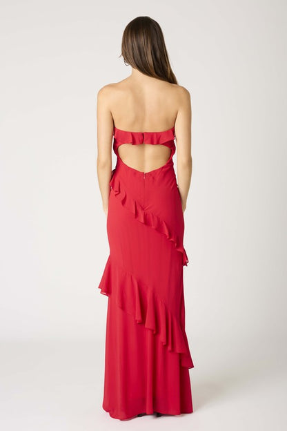 Cherrylichous Strappless Maxi
