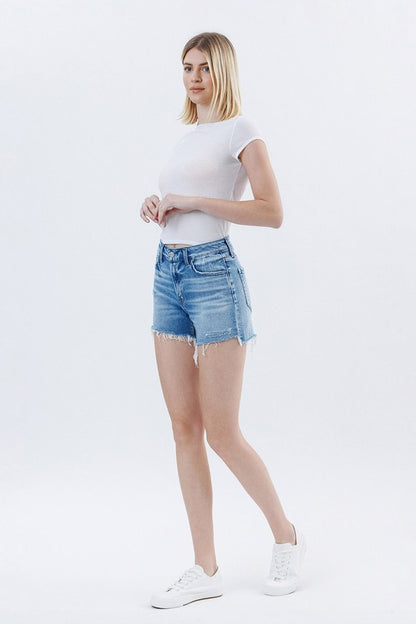 Riley HR Denim Shorts