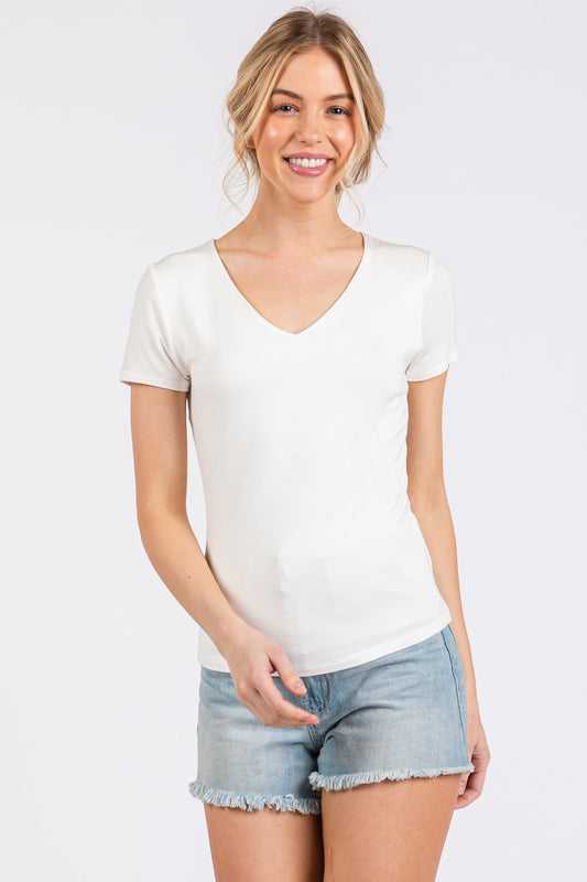 Lee Vneck Top