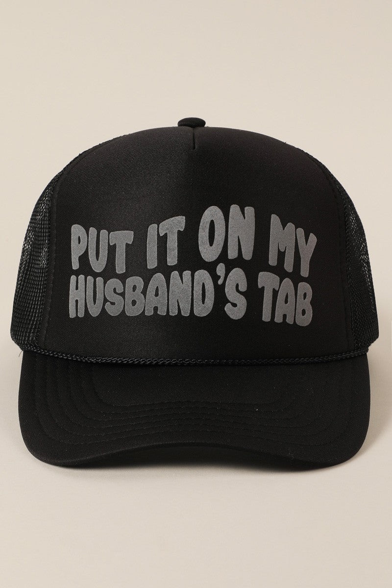 Husband's Trucker Hat