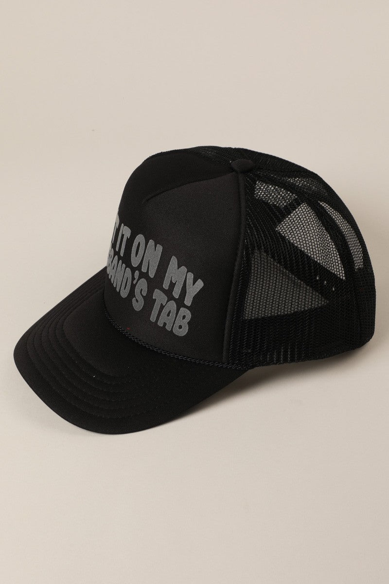 Husband's Trucker Hat