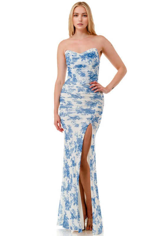 Rochelle Floral Gown
