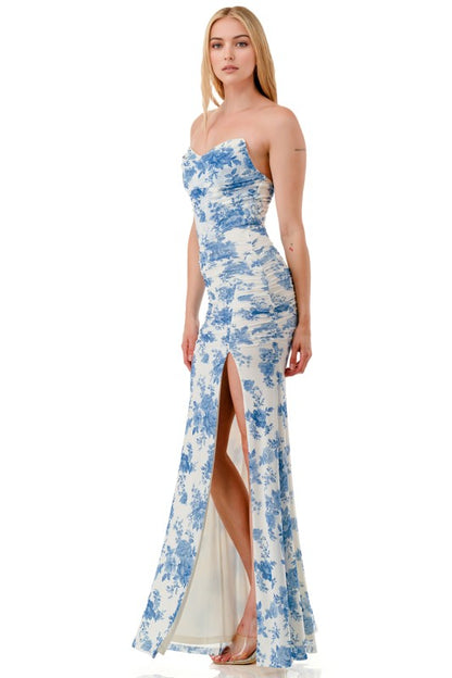 Rochelle Floral Gown