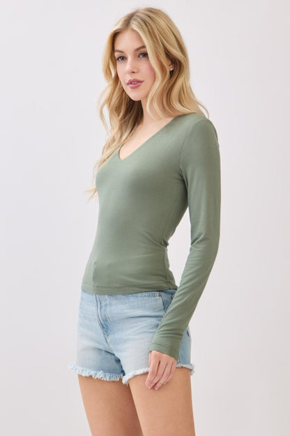 Emilie V-Neck Top