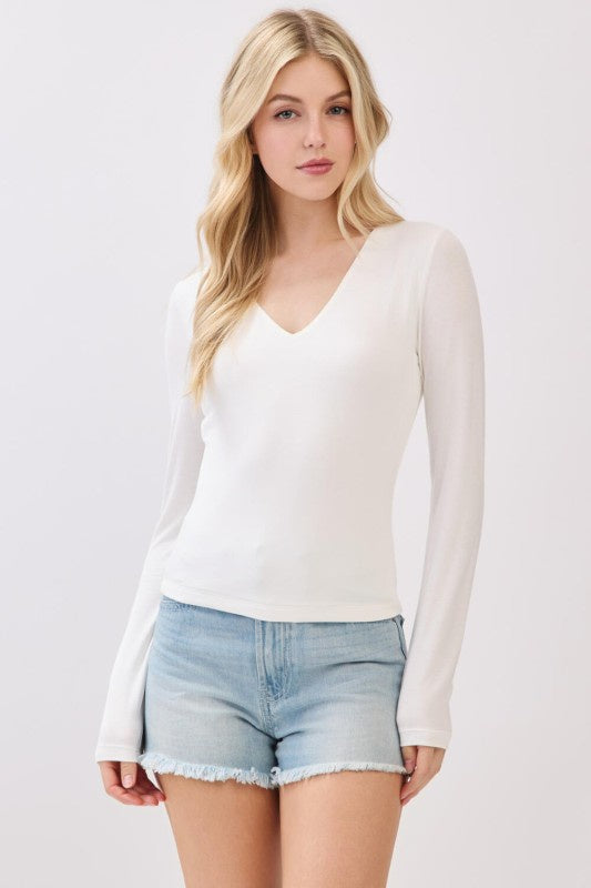 Emilie V-Neck Top