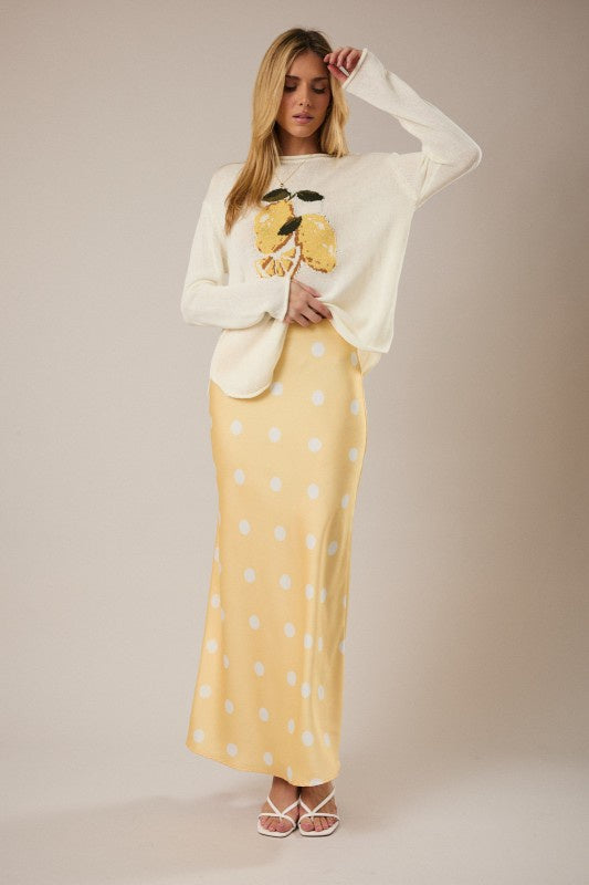 Peeker Polka Dot Midi Skirt