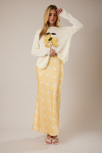 Peeker Polka Dot Midi Skirt