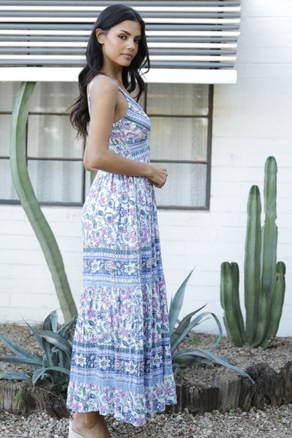 Denelza Floral Maxi Dress