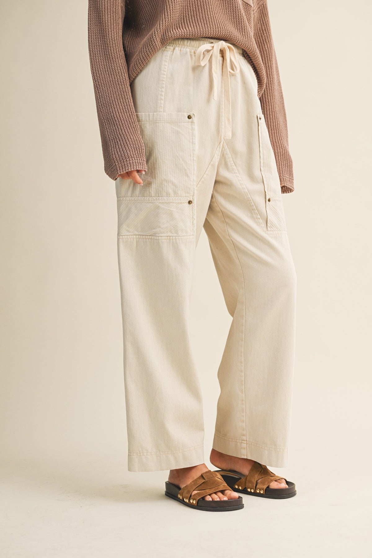 Hope Wide Leg Cargo Pants
