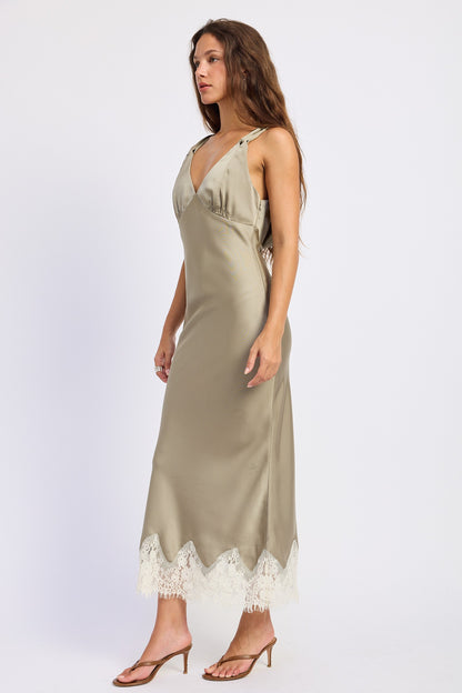 Back Room Wonders Midi Dress