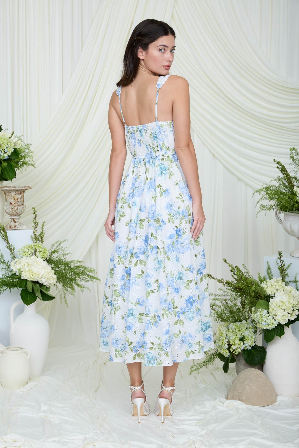 Morning Glory Midi Dress