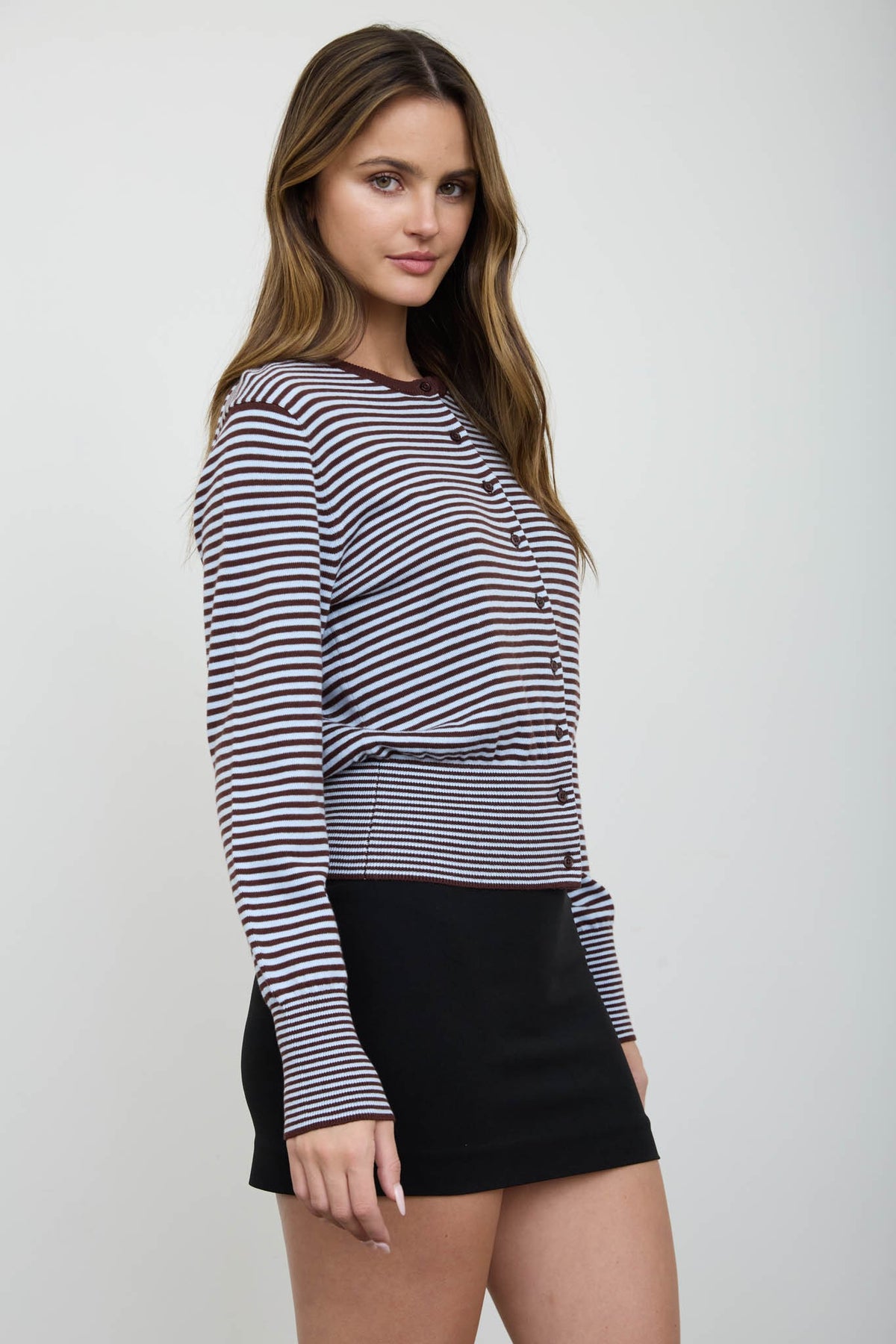 Harvey Button Cardi