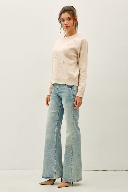 Daisy Knit Sweater