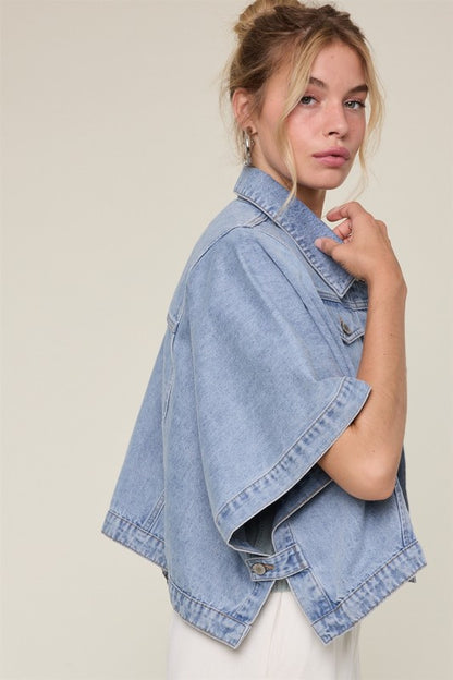 Gabs Poncho Jacket