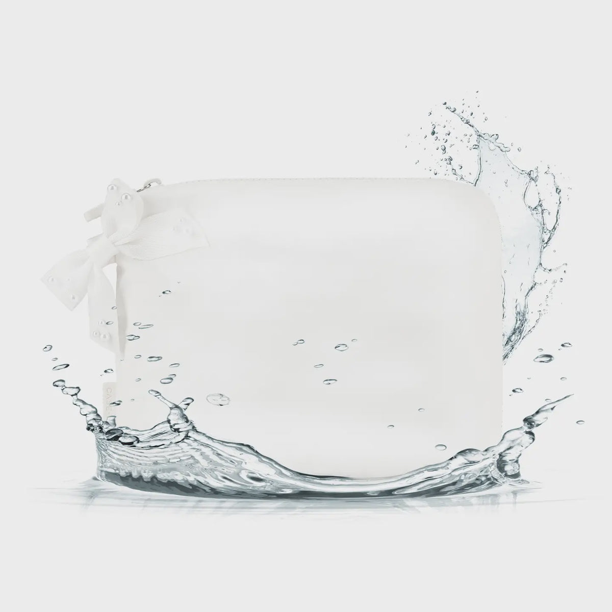 Bow Waterproof Zip Pouch