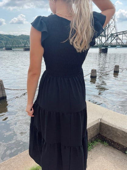 Fiona Smocked Maxi