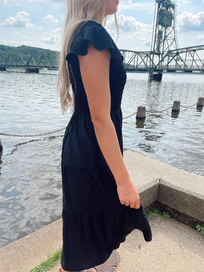 Fiona Smocked Maxi