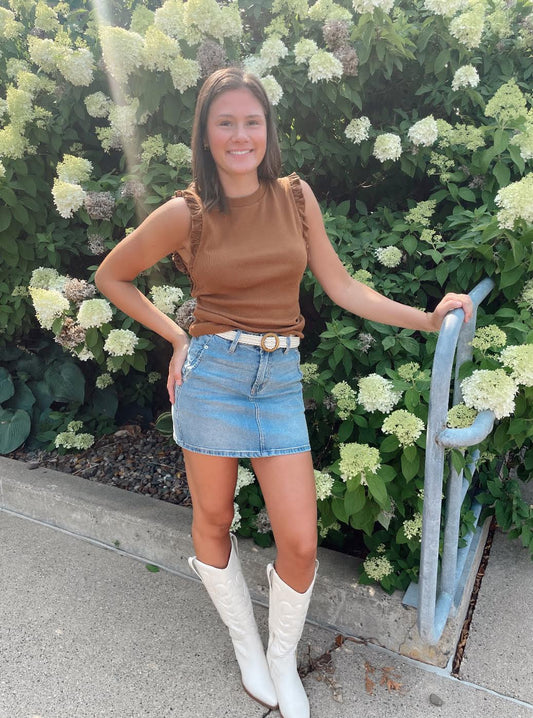Bridgette Ruffle Tank