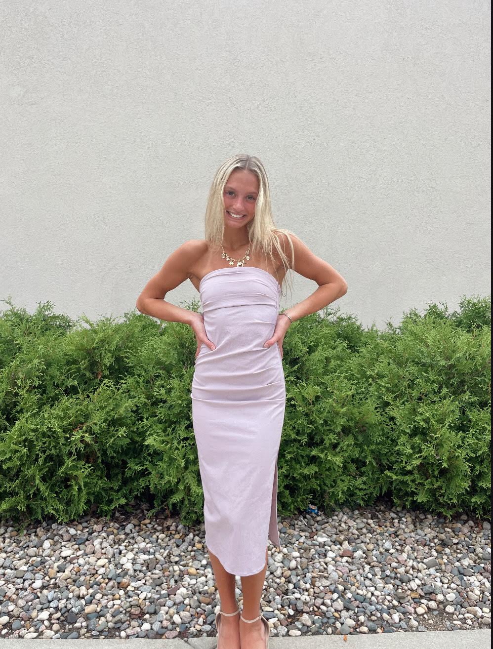 Naomi Strapless Dress