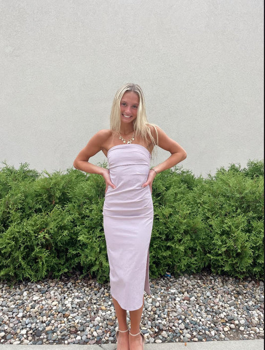 Naomi Strapless Dress