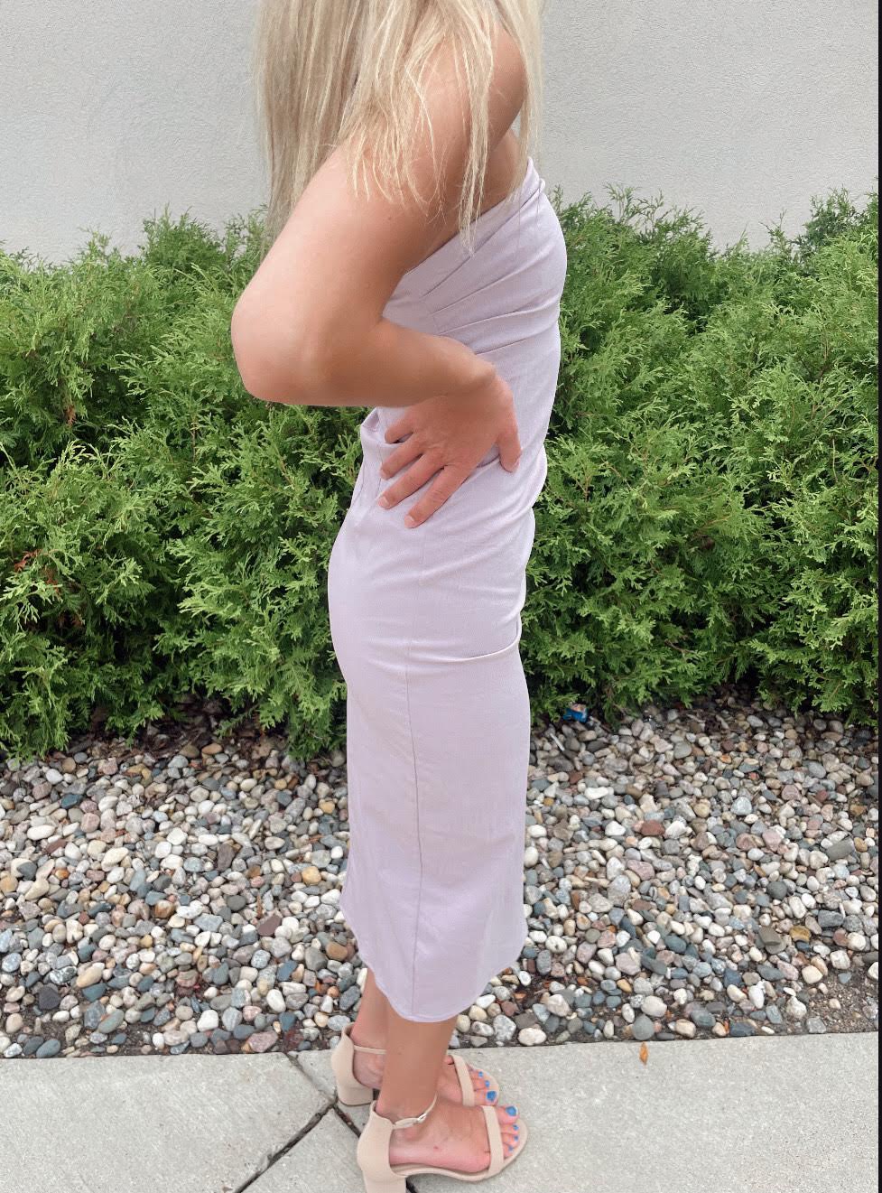 Naomi Strapless Dress