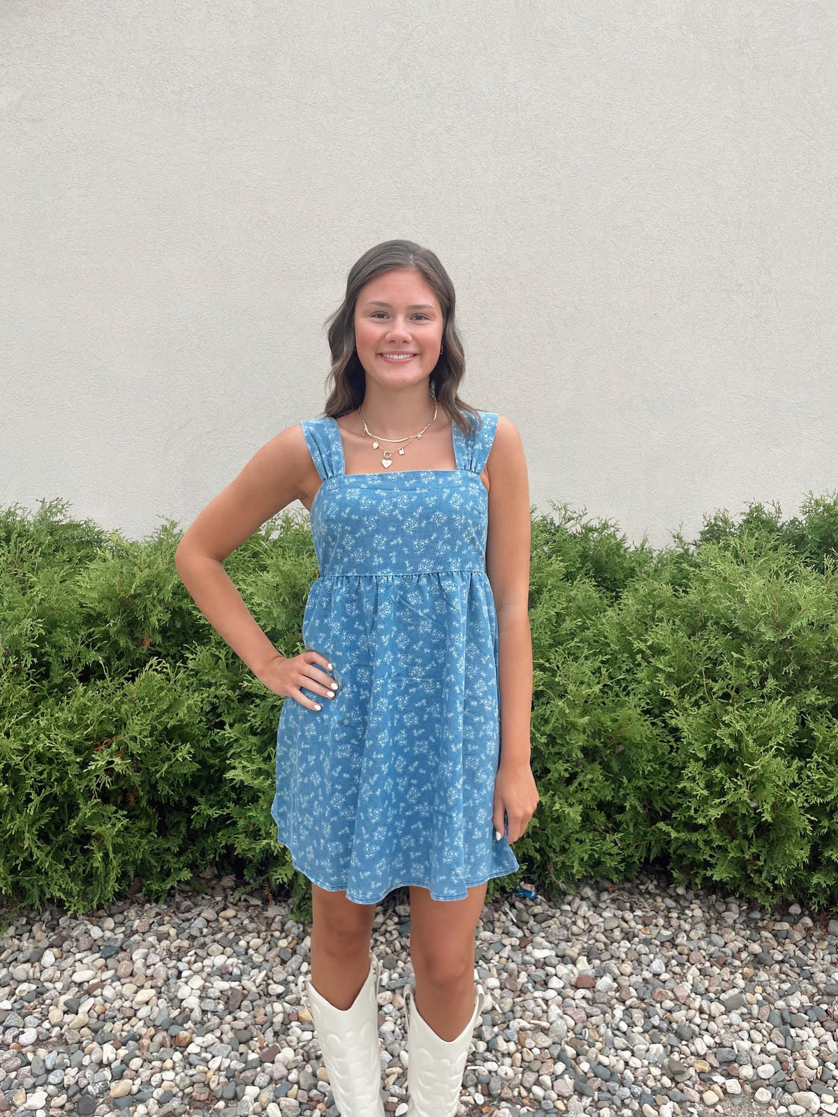 Poette Denim Dress