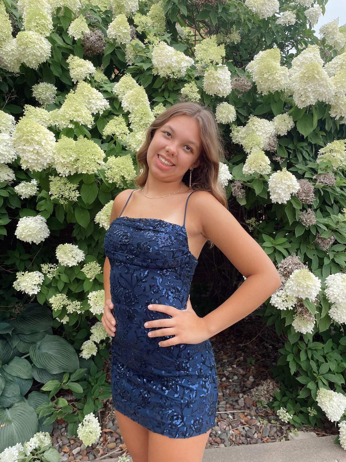 Shays Sequin Mini Dress