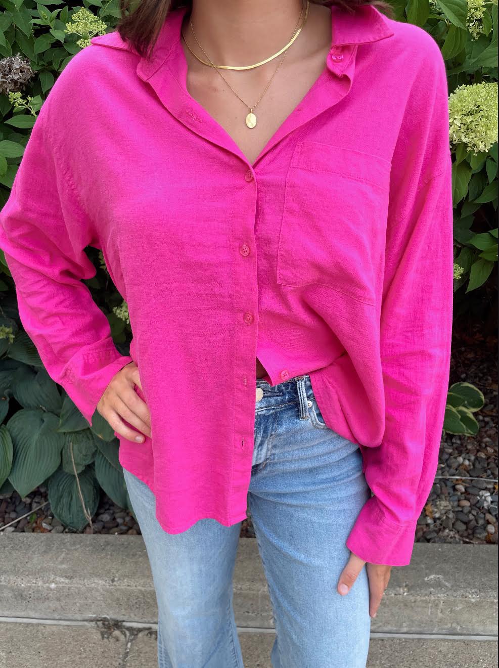 Alfie Button Up