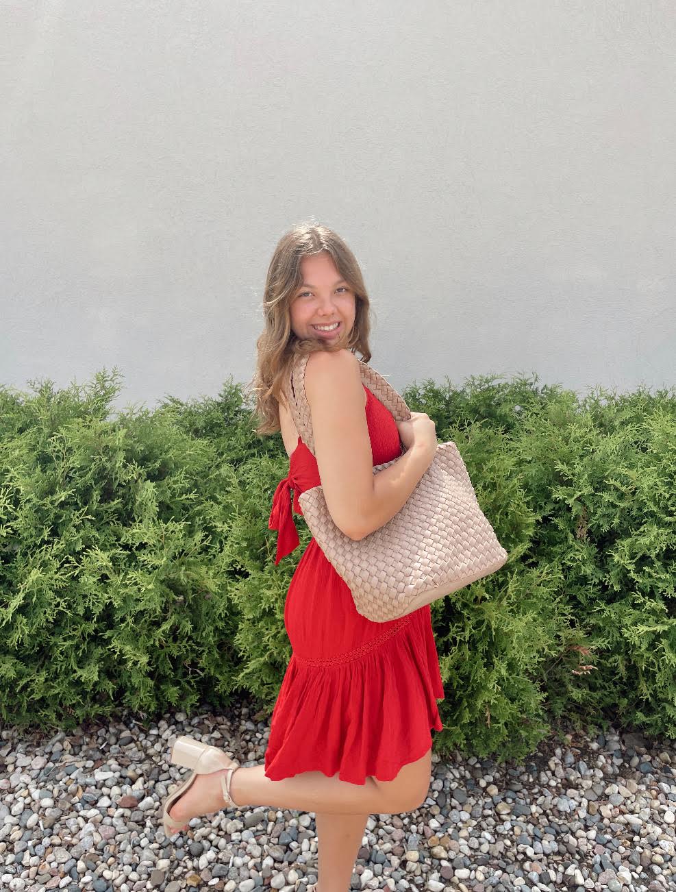 Sharlyn Shirred Dress