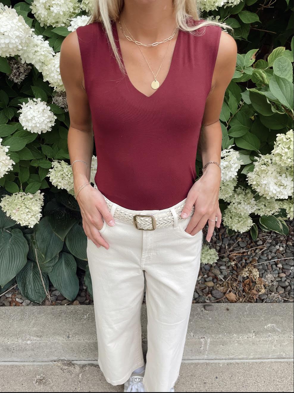 Talia Vneck Top