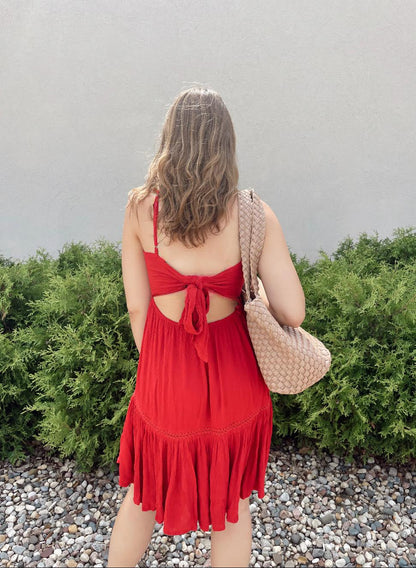 Sharlyn Shirred Dress