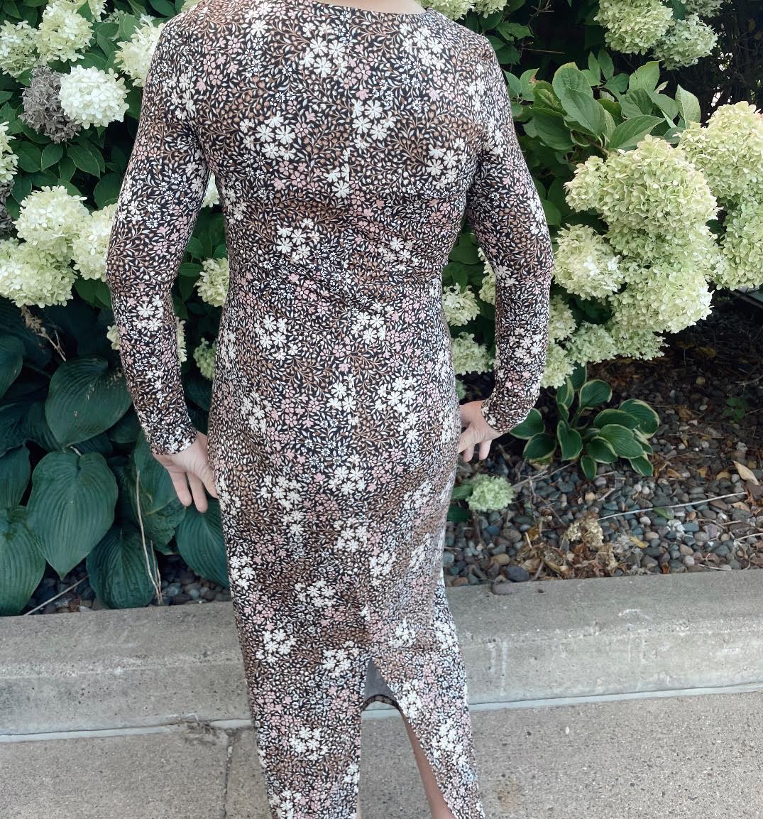 Exhale Floral Dress