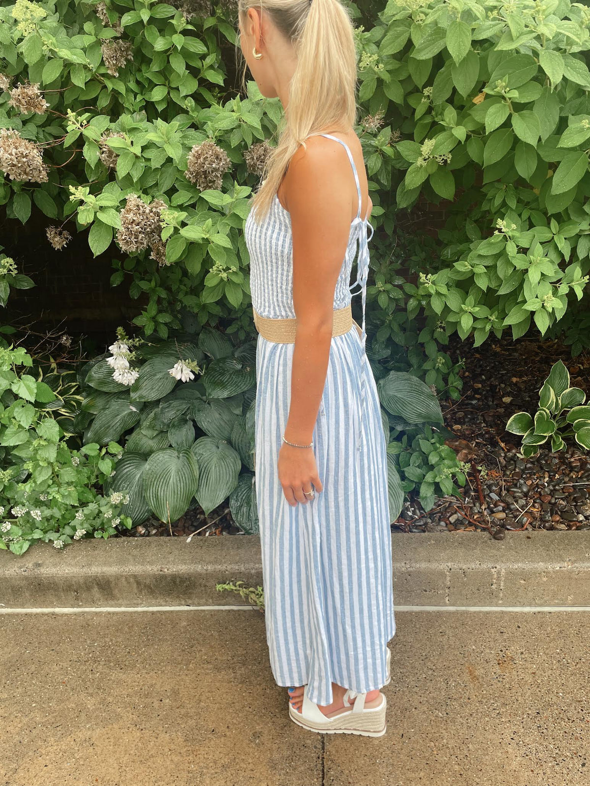 Nadine Striped Dress