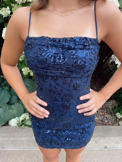 Shays Sequin Mini Dress