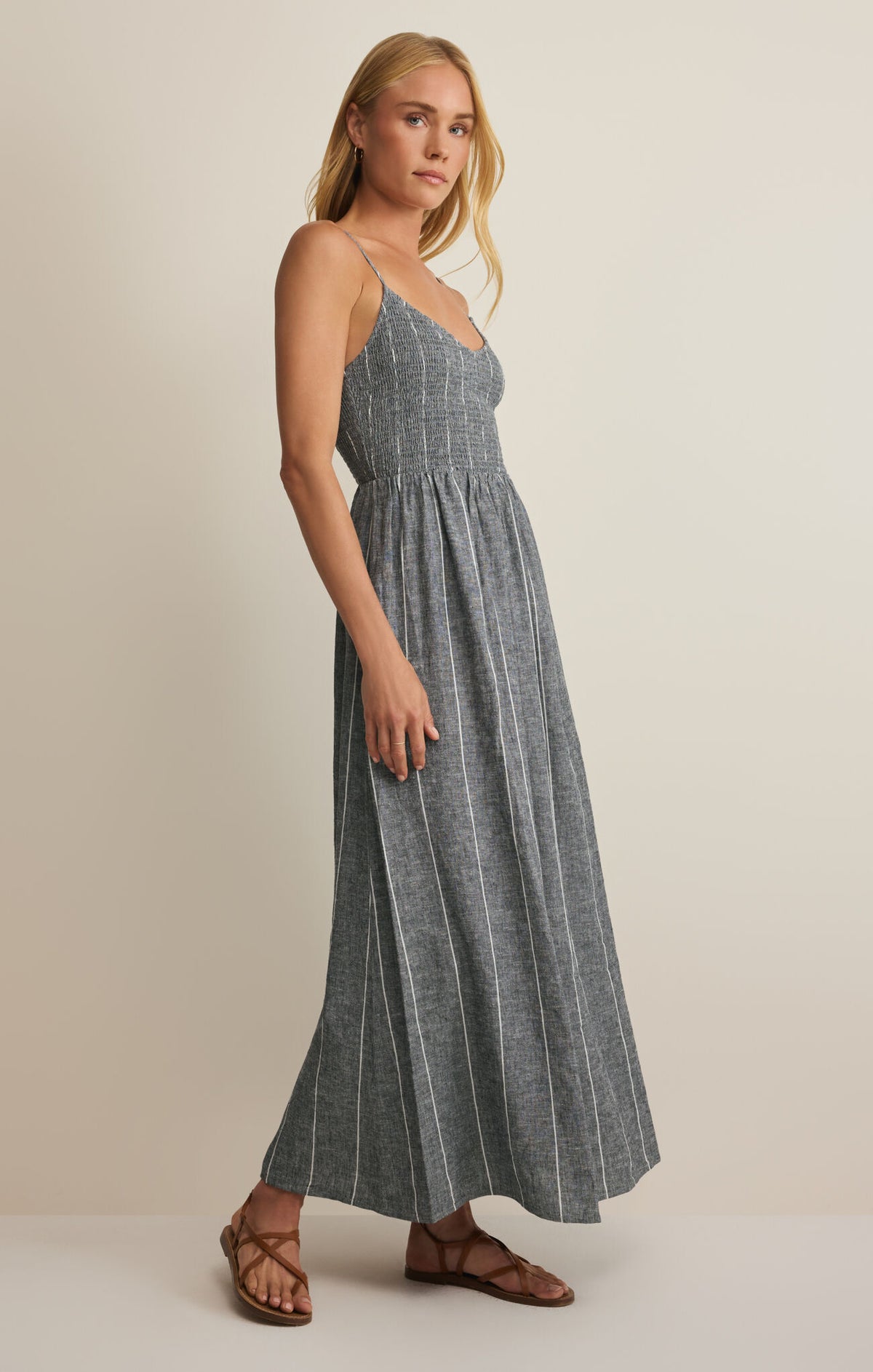 Romy Striped Maxi Dress