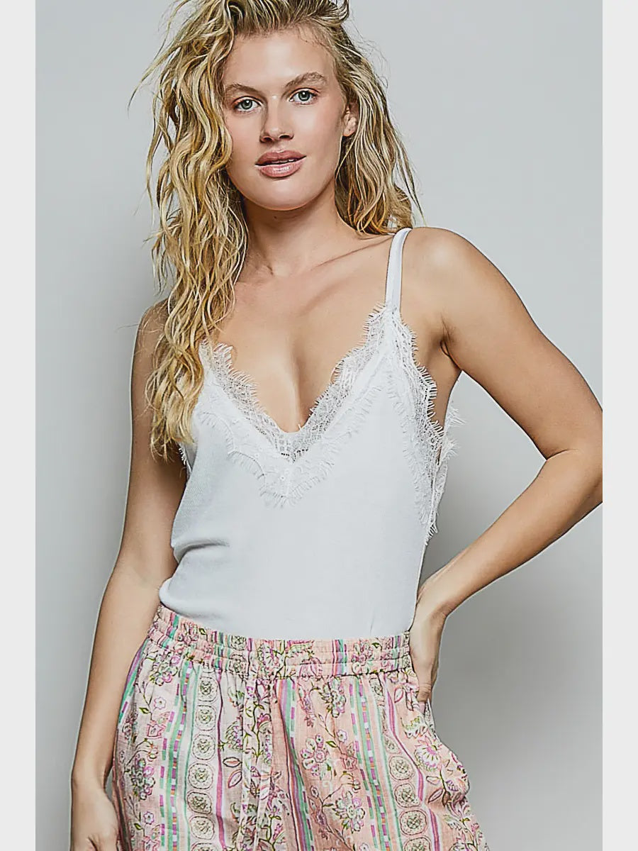 Gretchen Satin Tank