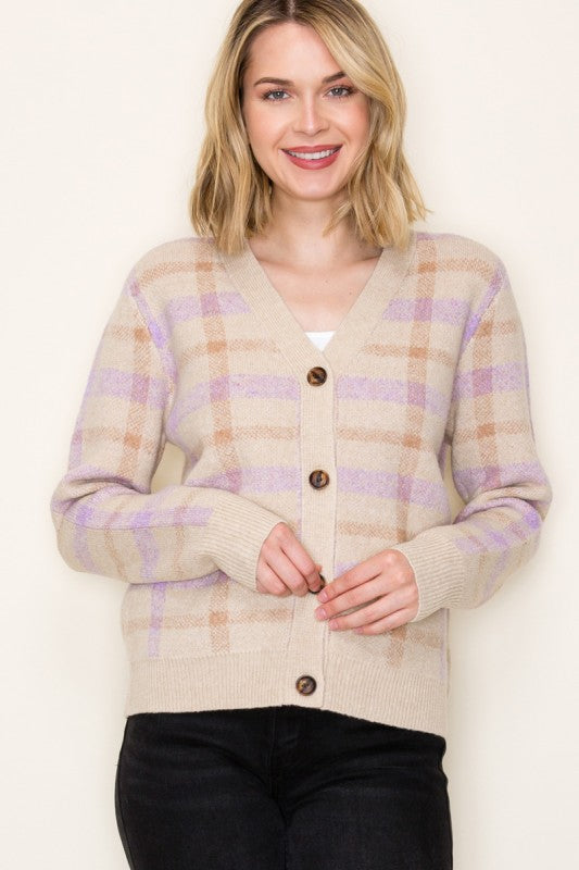 Chan Checker Sweater