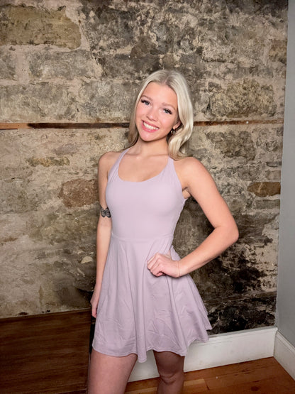 Backless Twisted Active Dress